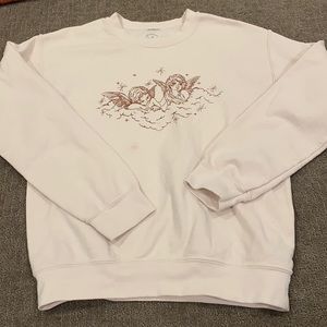 Pink crew neck